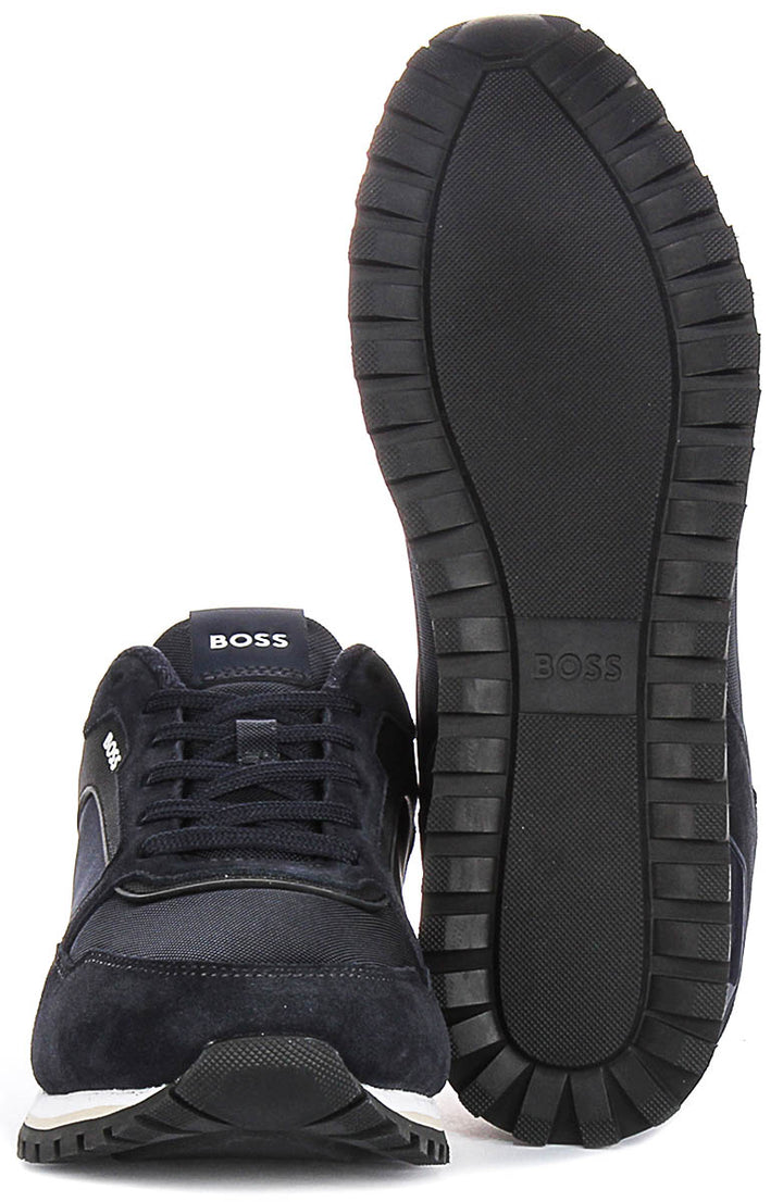 Boss Parkour L Runner en bleu foncé pour hommes