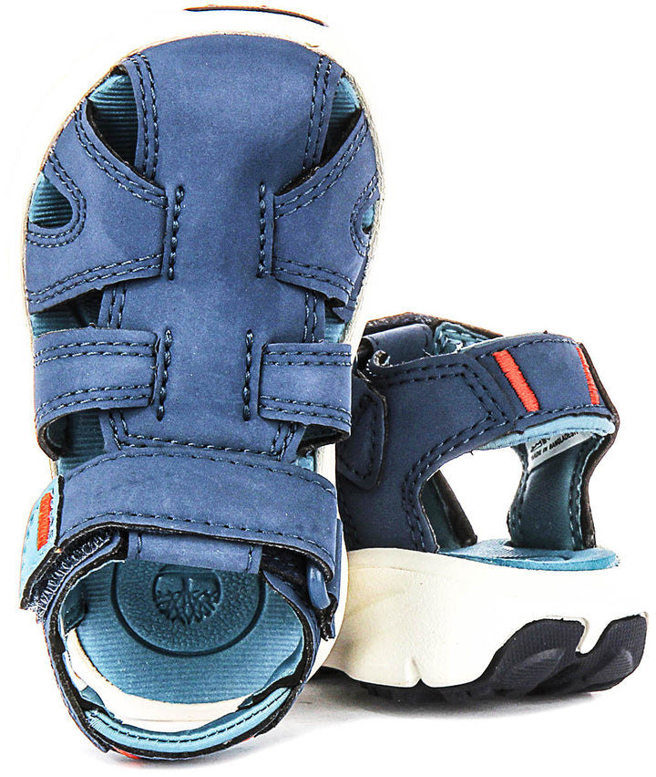 Timberland Motion Dune Sandals In Dark Blue For Toddler