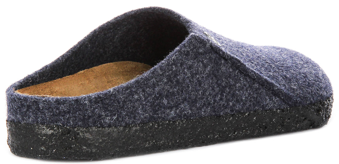 Birkenstock Zermatt In Dark Blue | Regular Fit