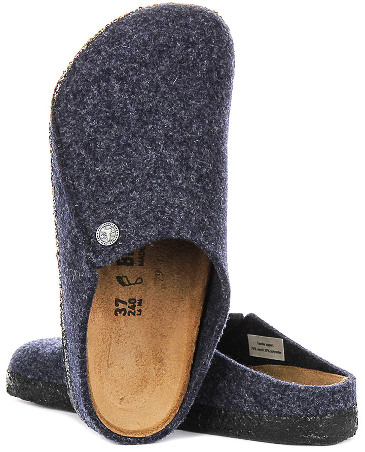 Birkenstock Zermatt In Dark Blue | Regular Fit