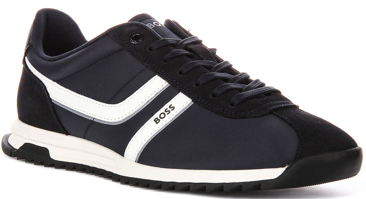 Boss Zayn Low Profile In Dark Blue For Men