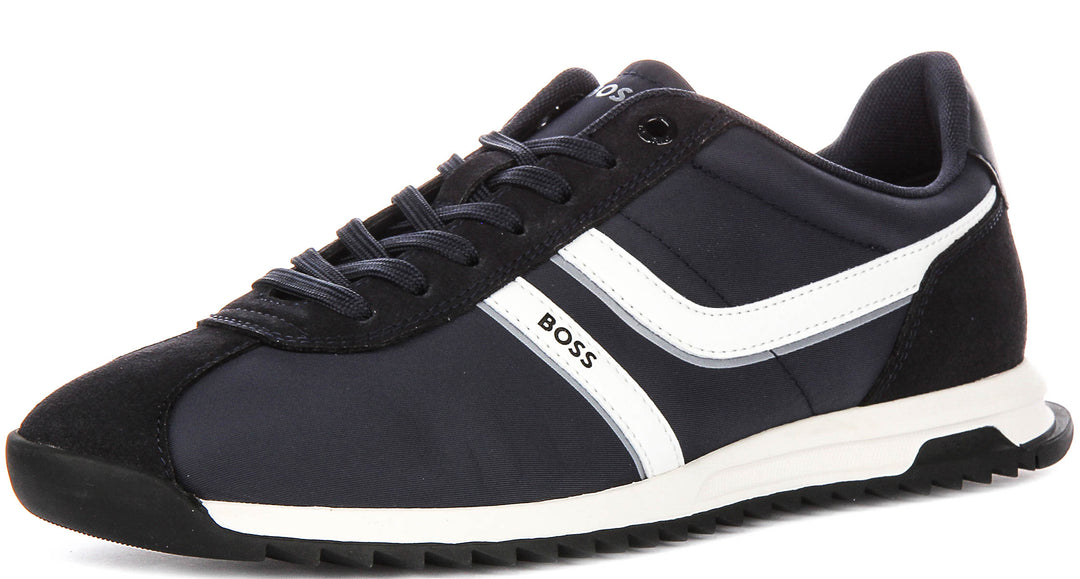 Boss Zayn Low Profile In Dark Blue For Men