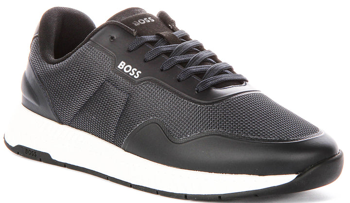 Boss Titanium Runner In Dark Blue For Men