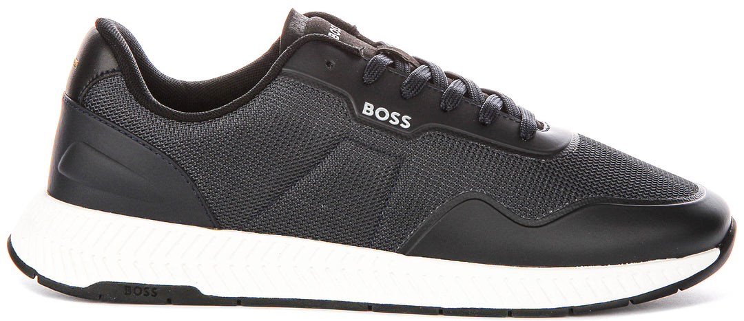 Boss Titanium Runner In Dark Blue For Men