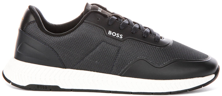 Boss Titanium Runner In Dark Blue For Men