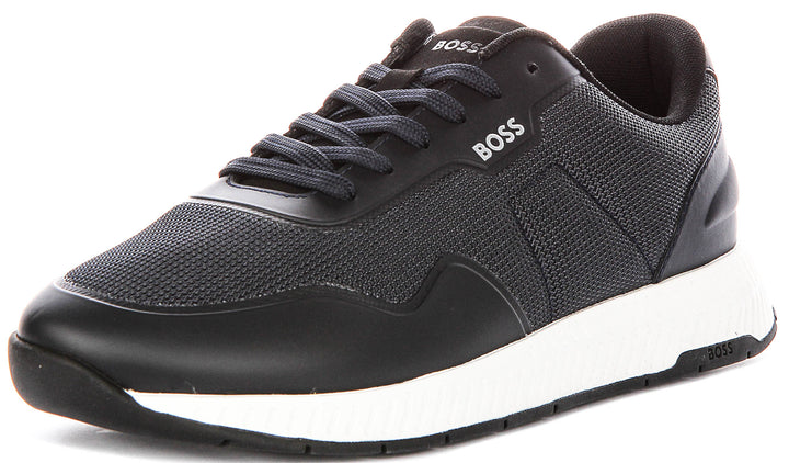 Boss Titanium Runner In Dark Blue For Men