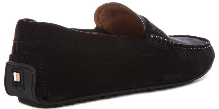 Boss Noel Mocc Sd In Dark Blue For Men