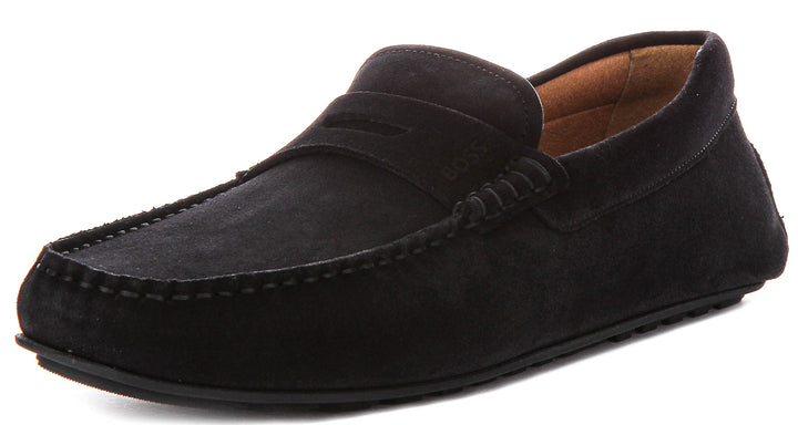 Boss Noel Mocc Sd In Dark Blue For Men