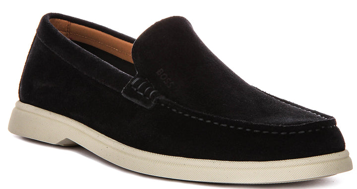 Boss Sienne Loaf Sd In Dark Blue For Men