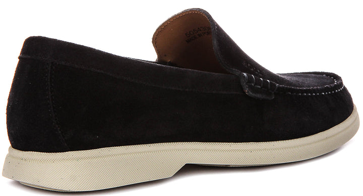Boss Sienne Loaf Sd In Dark Blue For Men