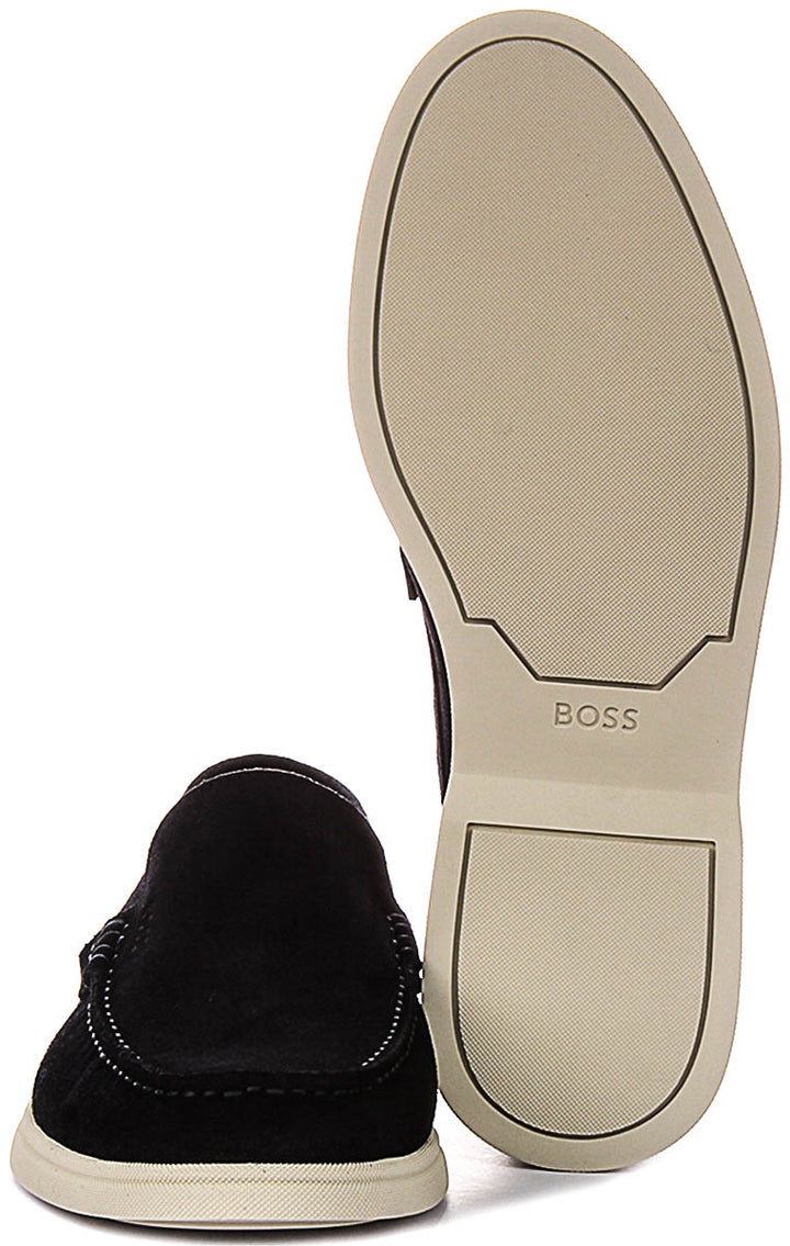 Boss Sienne Loaf Sd In Dark Blue For Men