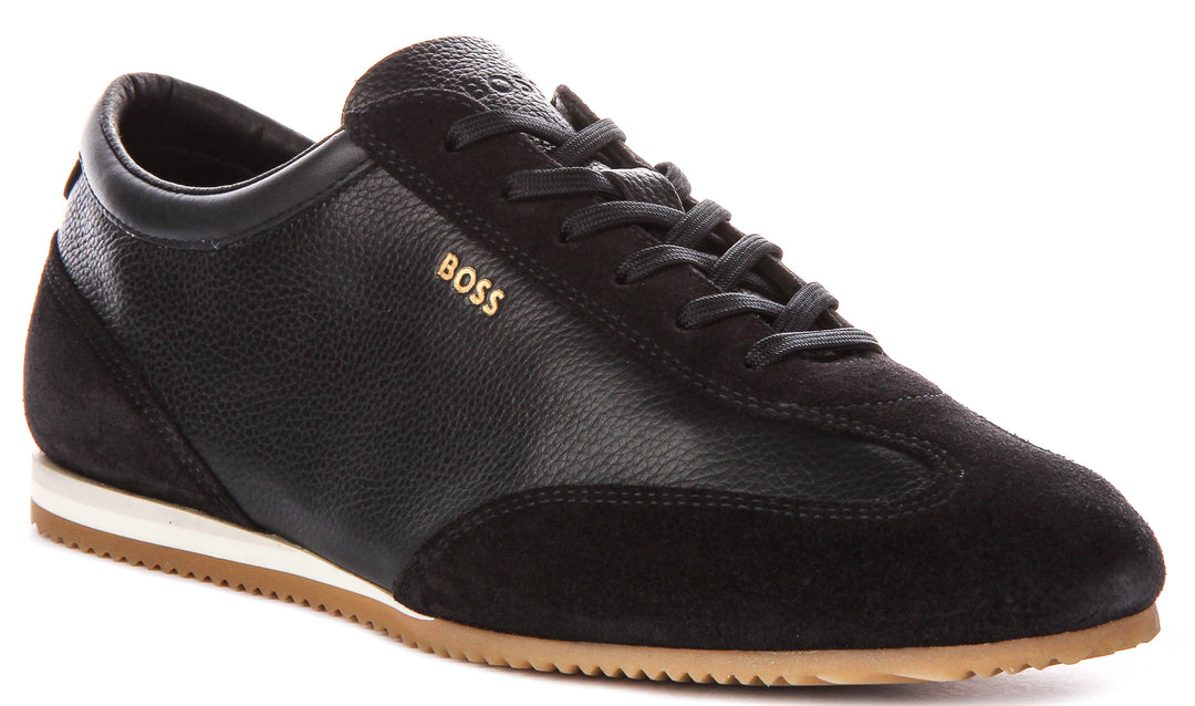Boss Lineor Low Profile In Dark Blue For Men