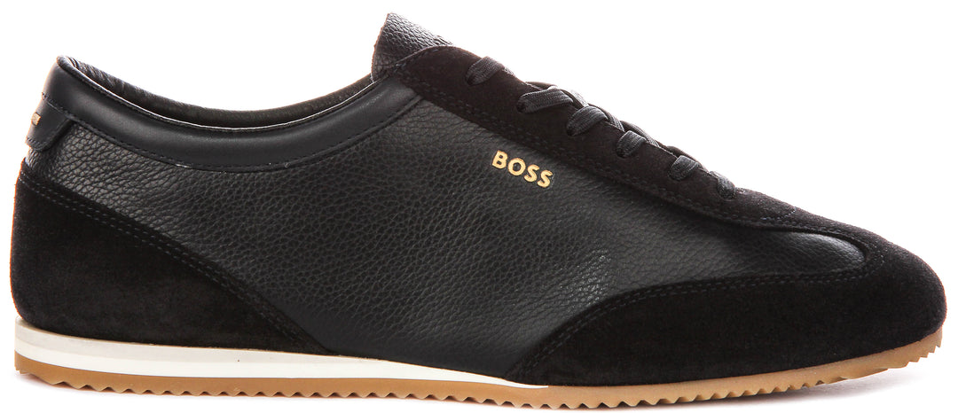 Boss Lineor Low Profile In Dark Blue For Men