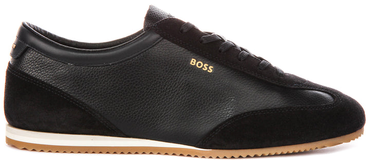 Boss Lineor Low Profile In Dark Blue For Men