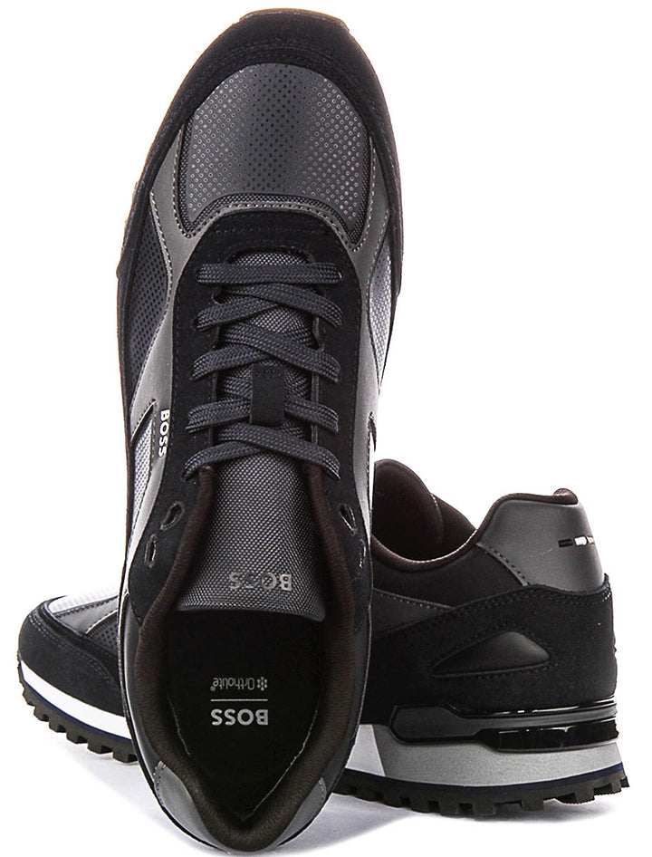 Boss Parkour L Runner In Dark Blue For Men