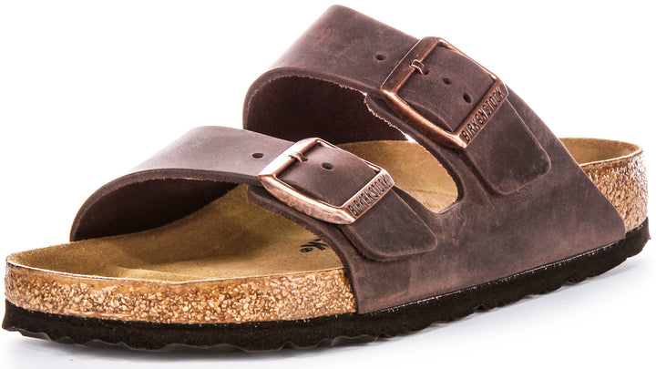 Birkenstock Arizon BS In Dark Brown | Regular Fit