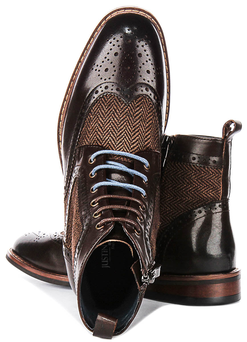 Justinreess England Hi Kennedy In Dark Brown For Women