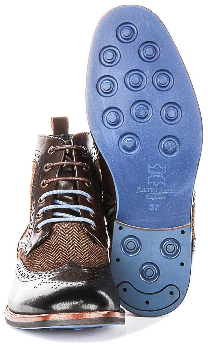 Justinreess England Hi Kennedy In Dark Brown For Women