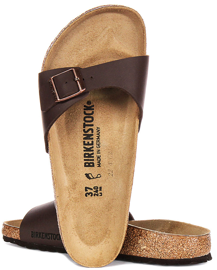 Birkenstock Madrid In Dark Brown | Regular Fit