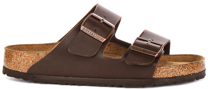 Birkenstock Arizona Soft Footbed In Dark Brown | Regular Fit