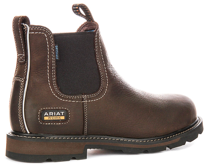 Ariat Groundbreaker Soft Toe In Dark Brown For Men