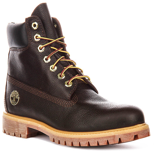 Timberland 6inch Boot A2P6W In Dark Brown For Men