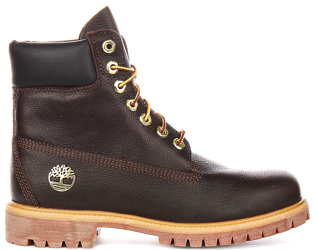 Timberland 6inch Boot A2P6W In Dark Brown For Men