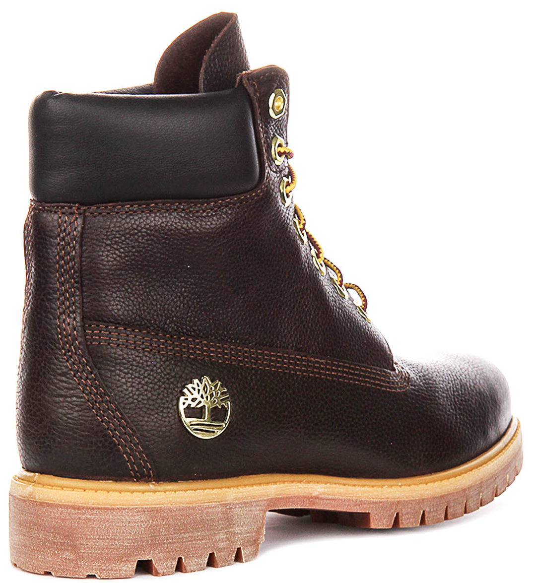 Timberland 6inch Boot A2P6W In Dark Brown For Men