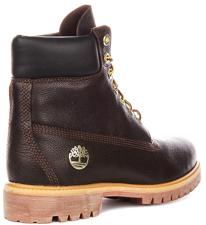 Timberland 6inch Boot A2P6W In Dark Brown For Men