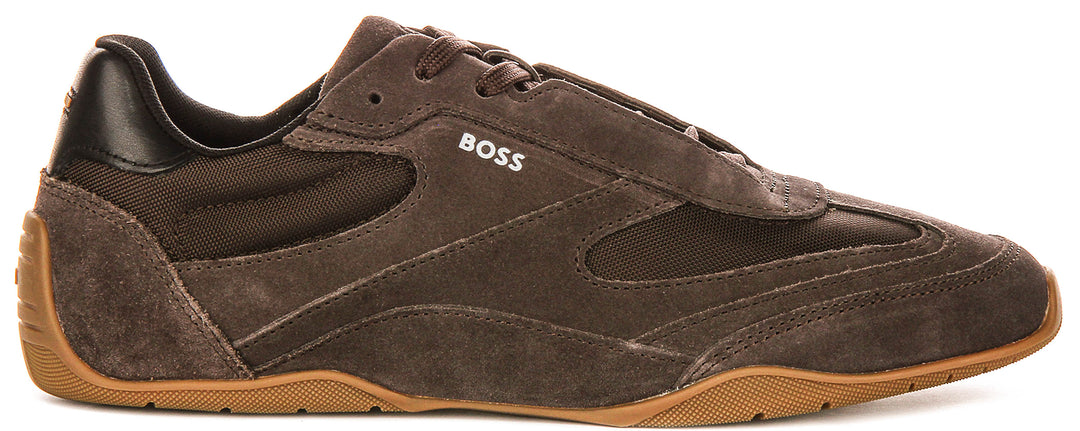 Boss Jaylen Low Profile In Dark Brown For Men