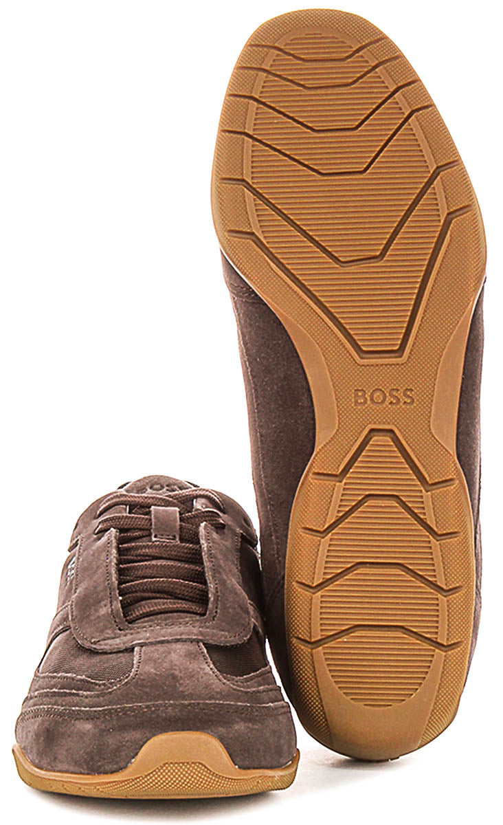 Boss Jaylen Low Profile In Dark Brown For Men