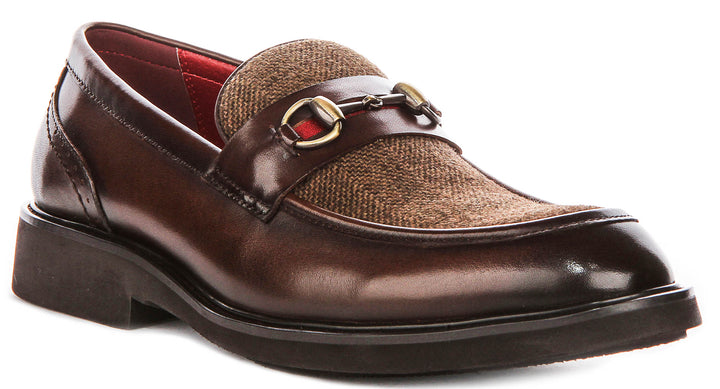 Justinreess England Tristian Twe In Dark Brown For Men