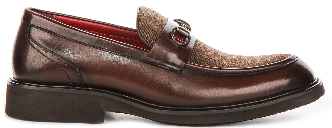 Justinreess England Tristian Twe In Dark Brown For Men