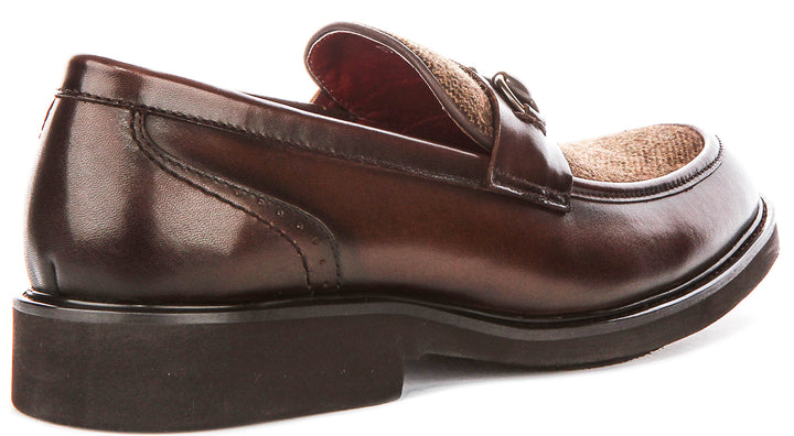 Justinreess England Tristian Twe In Dark Brown For Men