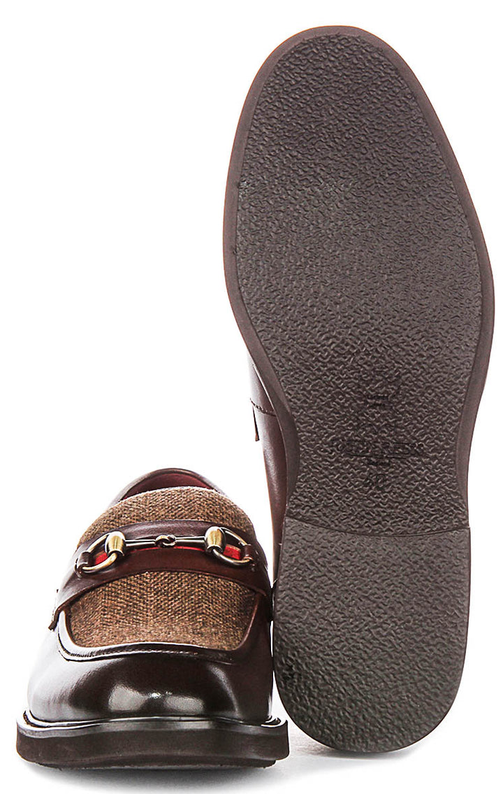 Justinreess England Tristian Twe In Dark Brown For Men