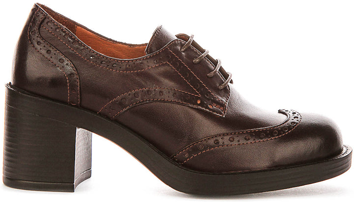 Justinreess England Paulina In Dark Brown For Women