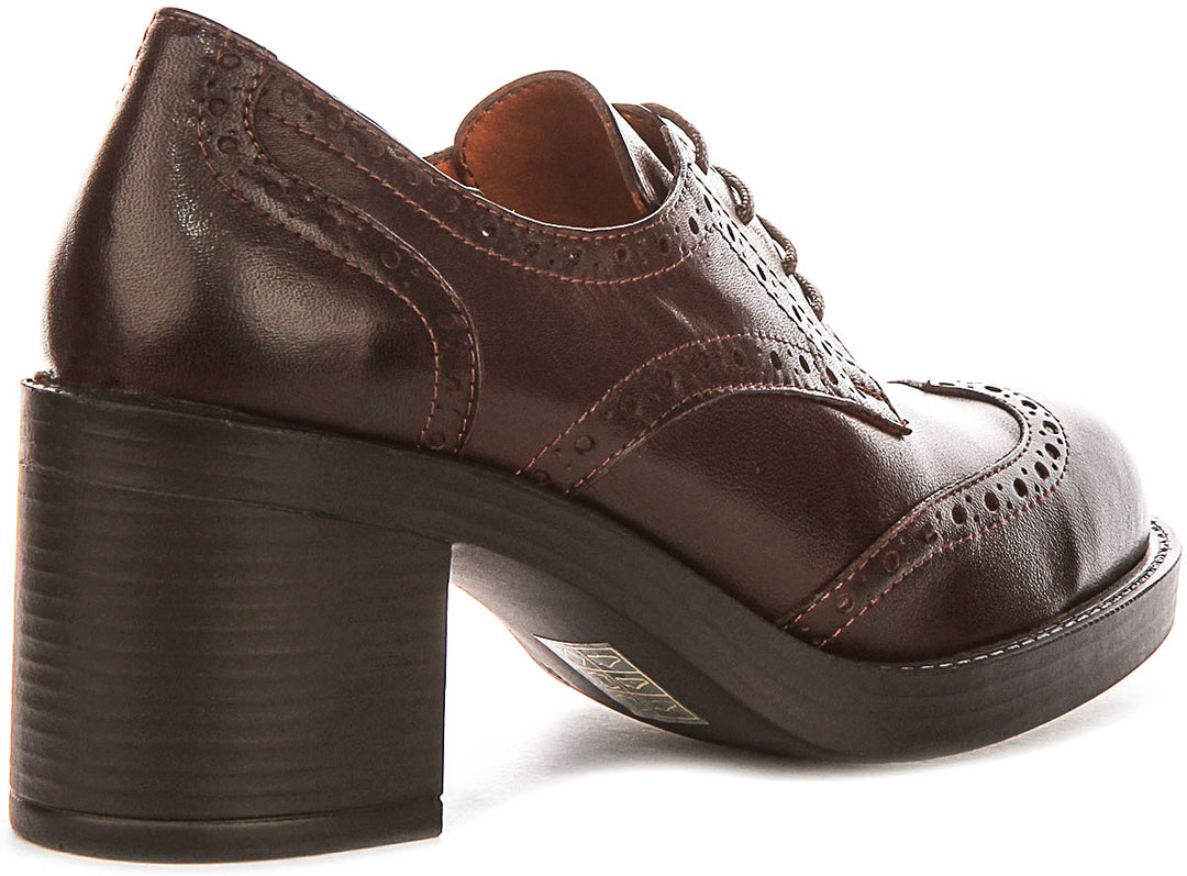 Justinreess England Paulina In Dark Brown For Women