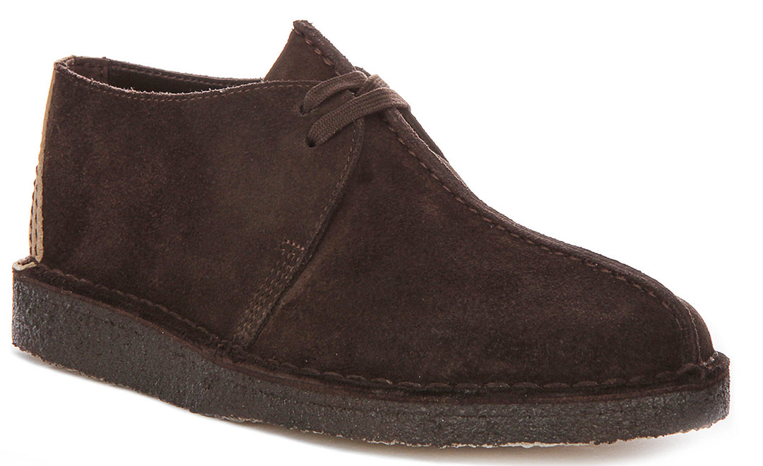 Clarks Originals Desert Trek In Dark Brown For Men