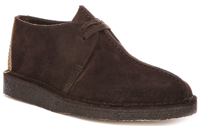 Clarks Originals Desert Trek In Dark Brown For Men