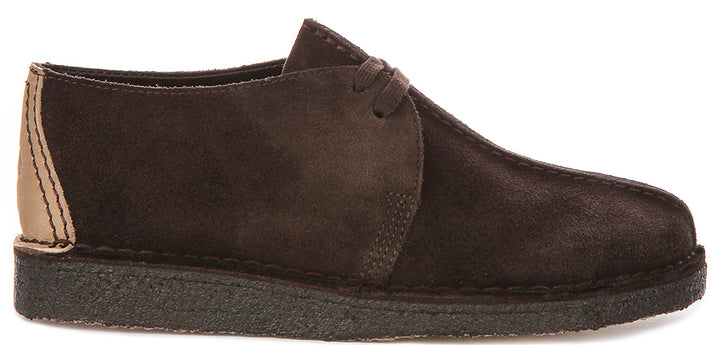 Clarks Originals Desert Trek In Dark Brown For Men