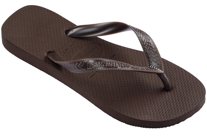 Havaianas Top Tiras In Dark Brown For Women