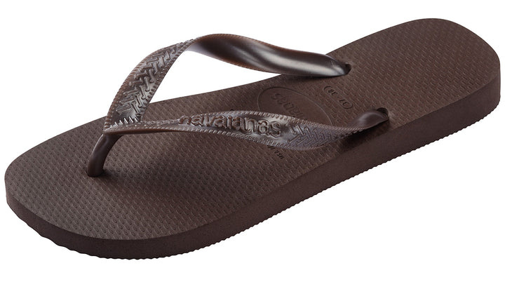 Havaianas Top Tiras In Dark Brown For Women