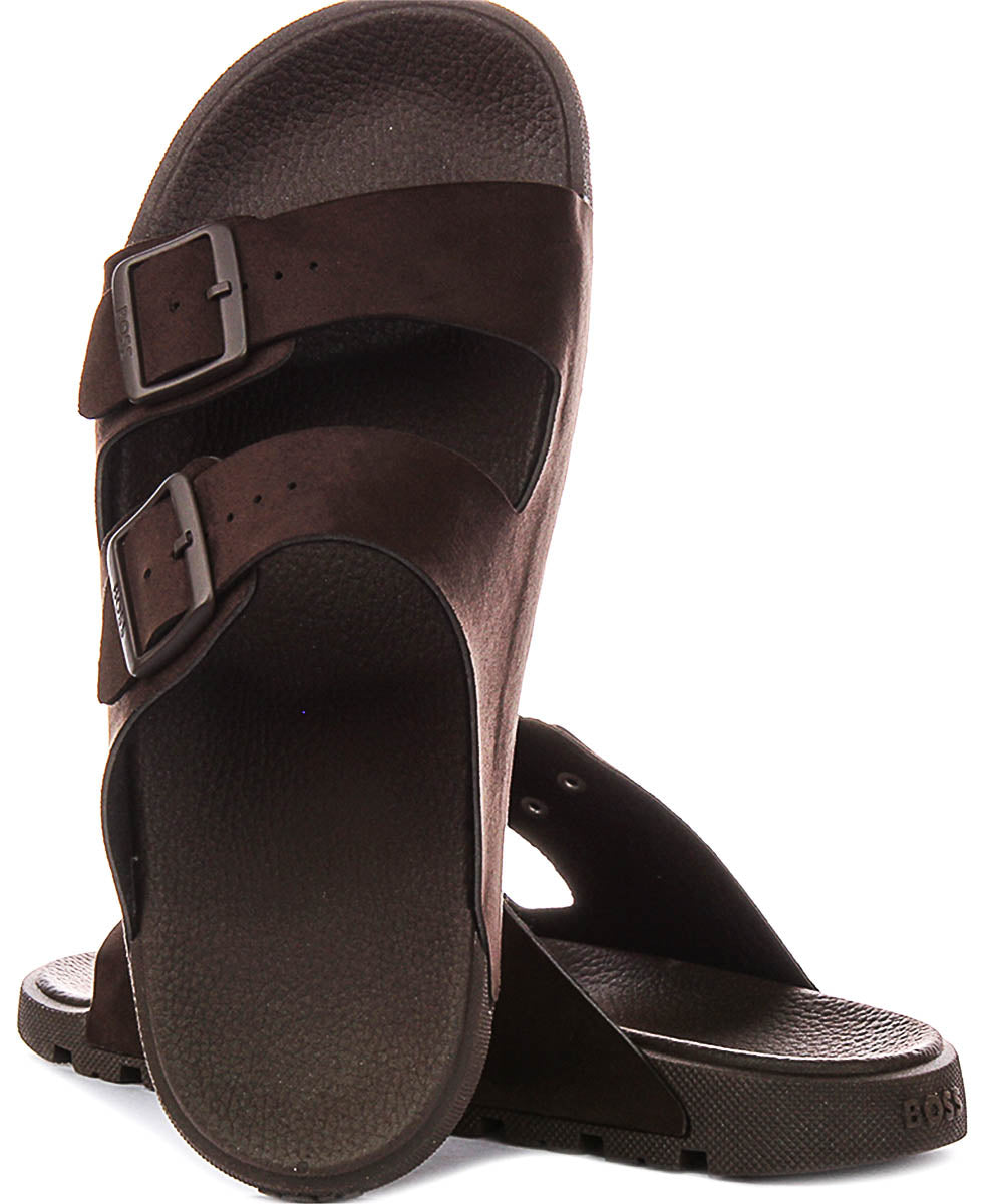 Boss Surfley Sand In Dark Brown For Men