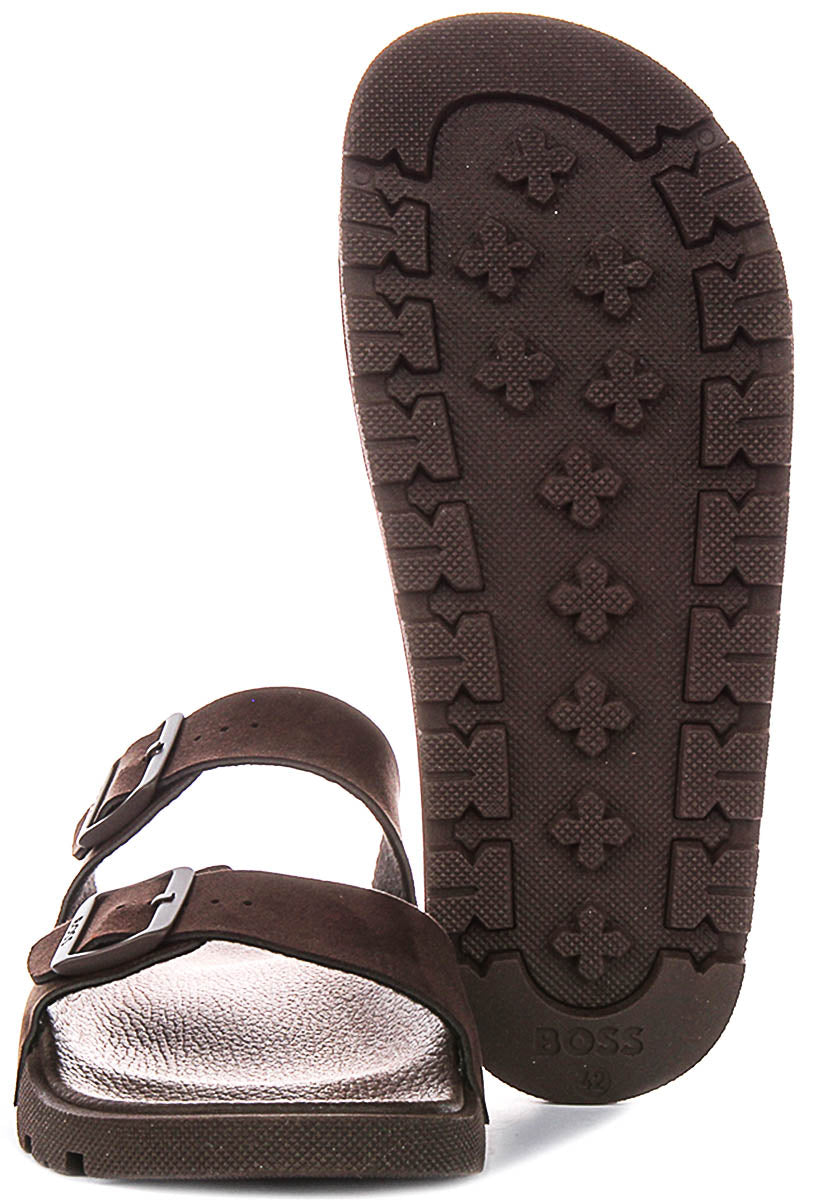 Boss Surfley Sand In Dark Brown For Men