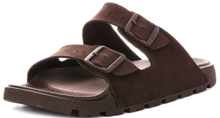 Boss Surfley Sand In Dark Brown For Men