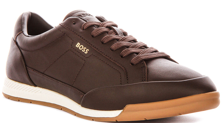 Boss Nitan Low Profile It In Dark Brown For Men