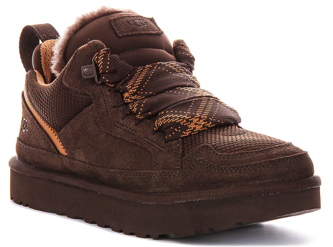 Ugg Australia W Lowmel In Dark Brown For Women