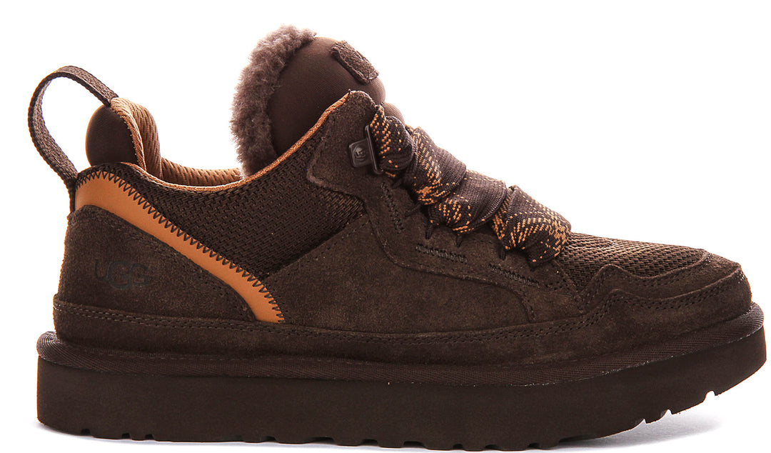 Ugg Australia W Lowmel In Dark Brown For Women