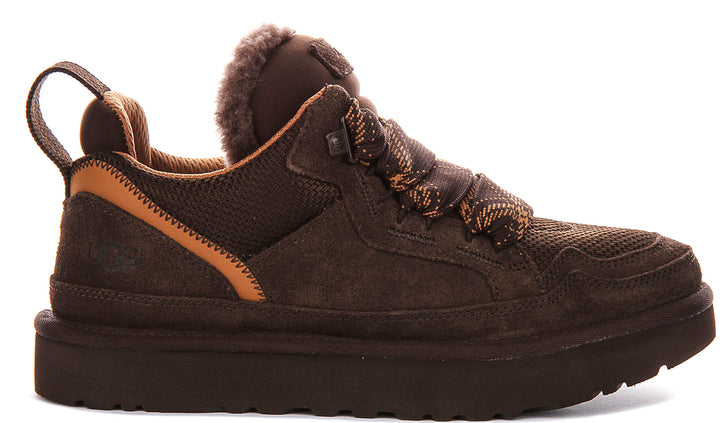 Ugg Australia W Lowmel In Dark Brown For Women
