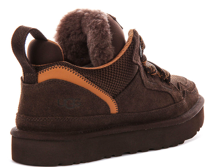Ugg Australia W Lowmel In Dark Brown For Women